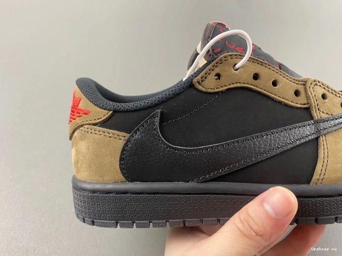 RETRO OG JORDAN 1 SCOTT TRAVIS LOW DM7866-2002 Brown  SP 0712